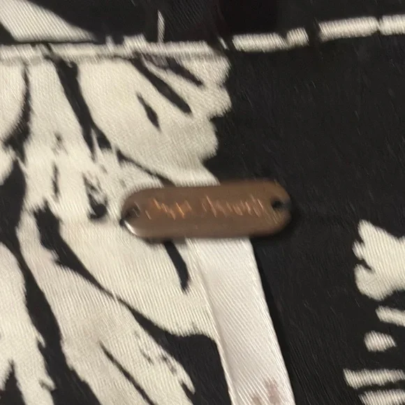 Free People Black and White Fitted Crop Camisole - Picture 4 of 4